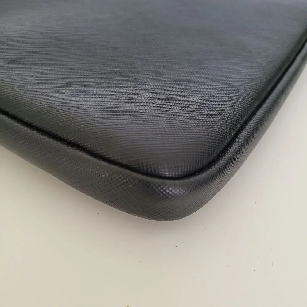 Kate Spade Black Solid Universal Laptop Slim Sleeve Pouch Zip‎ 13